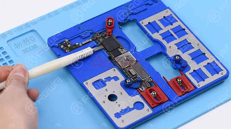 rewa bewertung von drei leiterplattenhaltern für die reparatur von iphone-logikplatinen PCB-Halter für iPhone Logic Board Reparatur