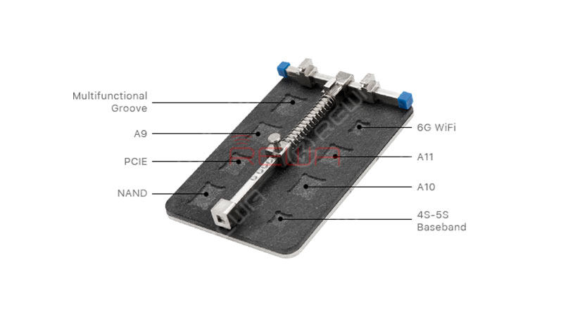 rewa bewertung von drei leiterplattenhaltern für die reparatur von iphone-logikplatinen PCB-Halter für iPhone Logic Board Reparatur