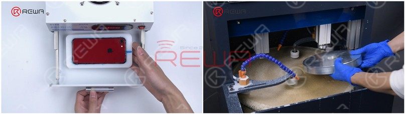 Remove Phone Screen/Back Glass Scratches in 6 Mins By Grinding & Polishing