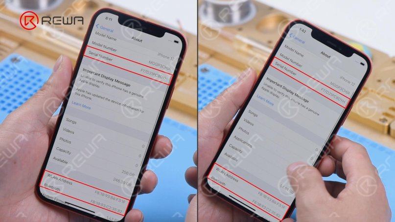 Upgrade iPhone 12 64GB Speicher auf 256GB