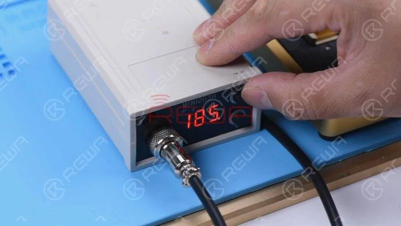 how to fix an iphone 11 pro won't turn on Set the temperature of the Heating Platform to 185℃.