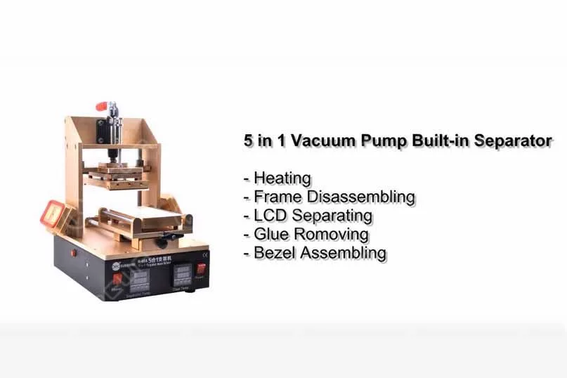 mastering lcd separation comprehensive guide vacuum pump built machine