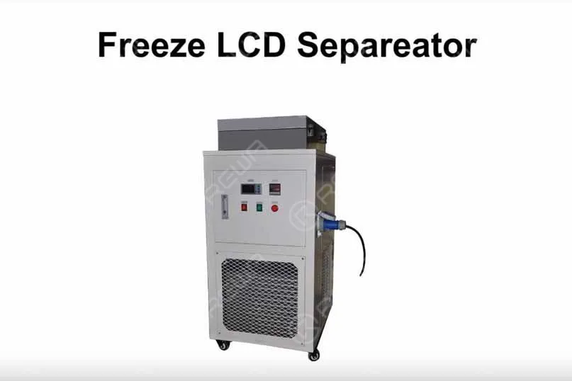 mobile phone screen frozen separator lcd refurbishment for