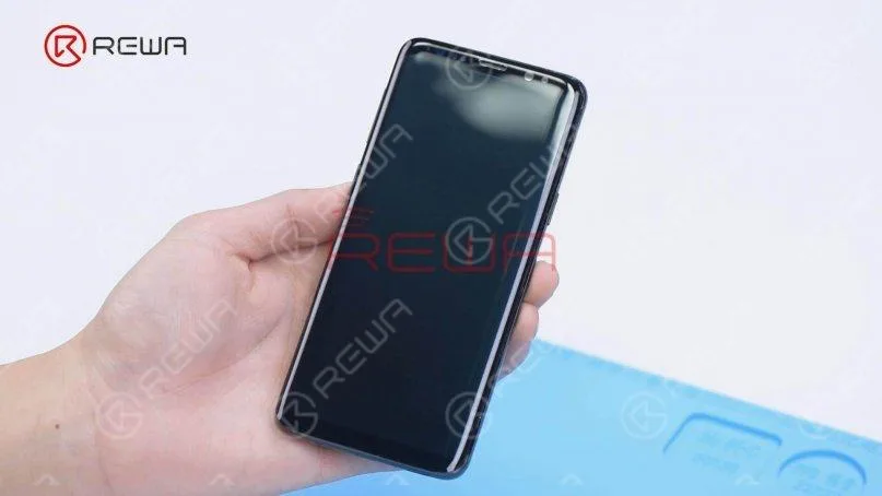 remove phone screen/back glass scratches in 6 mins by grinding & polishing curved screen refurbishment
