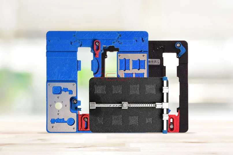 Revisión de REWA sobre tres soportes de PCB para la reparación de la placa lógica del iPhone