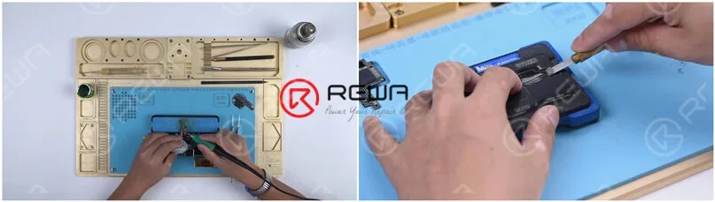 Restauración de la placa base del iPhone X