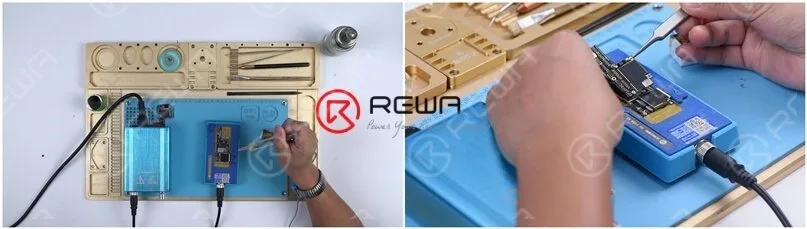 Restauración de la placa base del iPhone X