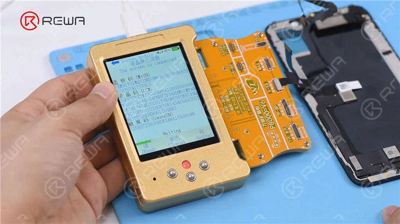 True tone will be disabled after screen replacement of iPhone 8 and models above. We can restore true tone with a True Tone Repair Programmer.