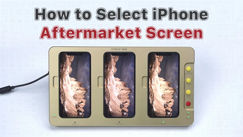 ¿Cómo elegir un recambio de pantalla para iPhone?