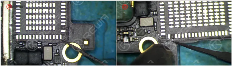 Innovativer Weg zur Reparatur von fehlenden Motherboard-Pads - REFOX Lötöse