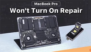 MacBook Pro 13” (2018) Won’t Turn On Repair – T2 Chip Data Restoring