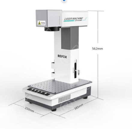 riparazione efficiente del vetro posteriore di iphone con refox lm-40 mini REFOX LM-40 MINI Macchina di marcatura laser In arrivo
