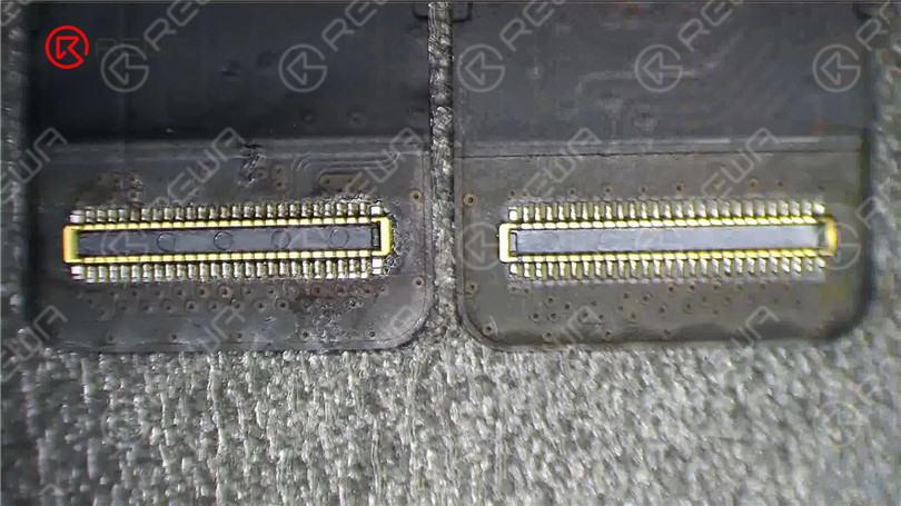 Riparare l'iPad Pro che non si accende sostituendo i connettori