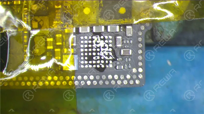 Repair tricks for desoldering&soldering of iPhone X charging IC