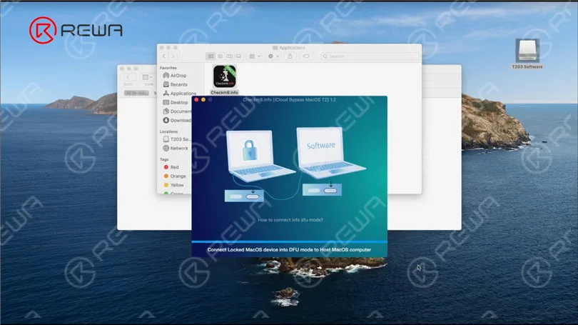 Comment supprimer le verrouillage de l'activation de MacBook ID par T203