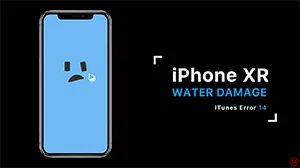 Dégâts des eaux sur iPhone XR (Erreur iTunes 14) | Conseils de réparation iPhone