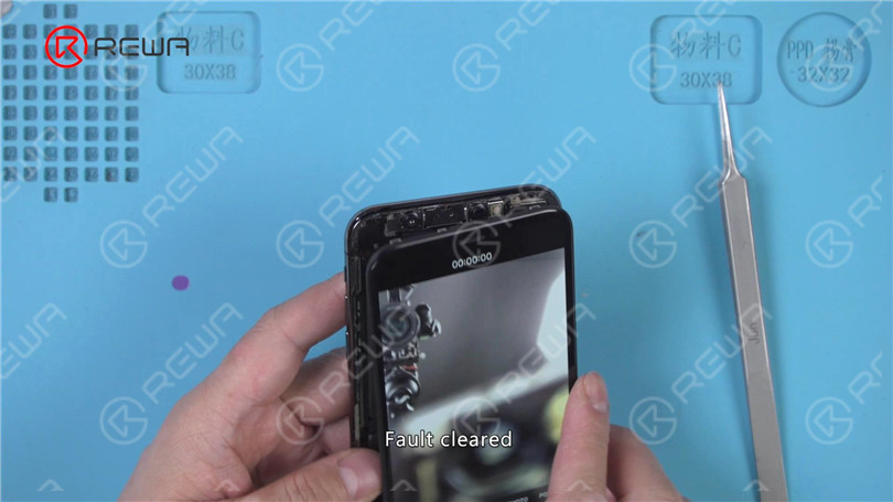 Réparation de la caméra frontale et de la caméra arrière de l'iPhone X ne fonctionnant pas