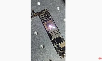 Get Inside of the Apple Chip Through Laser Machine