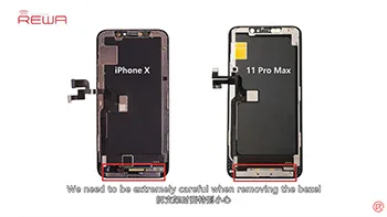 iPhone 11 Pro Max Écran brisé Verre seulement Réparation