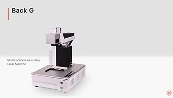 Máquina de Marcado Láser Separadora de Cristal Trasero/Bisel para iPhone, Samsung, Huawei, Xiaomi.