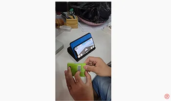 Play Car Race Game with Chewing Gum