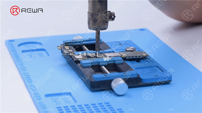 cómo utilizar una pistola de aire caliente - iphone consejos de reparación de la placa base Cómo utilizar una pistola de aire caliente - iPhone Motherboard Repair Consejos
