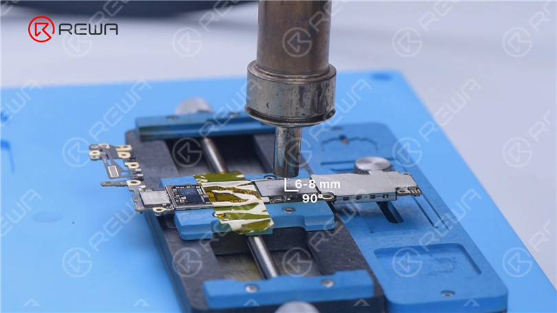 cómo utilizar una pistola de aire caliente - iphone consejos de reparación de la placa base Cómo utilizar una pistola de aire caliente - iPhone Motherboard Repair Consejos