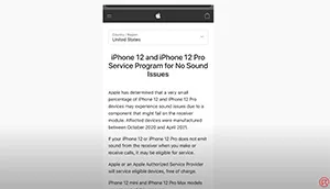 Fix iPhone 12 Pro No Sound Issue by Replacing the Receiver