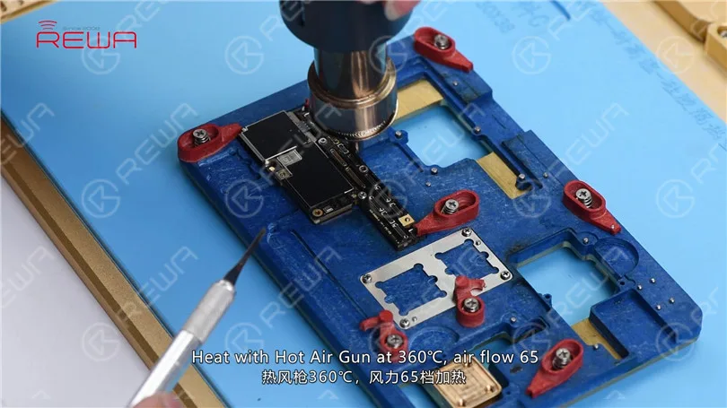 Reparatur des unteren Lautsprechers beim iPhone X
