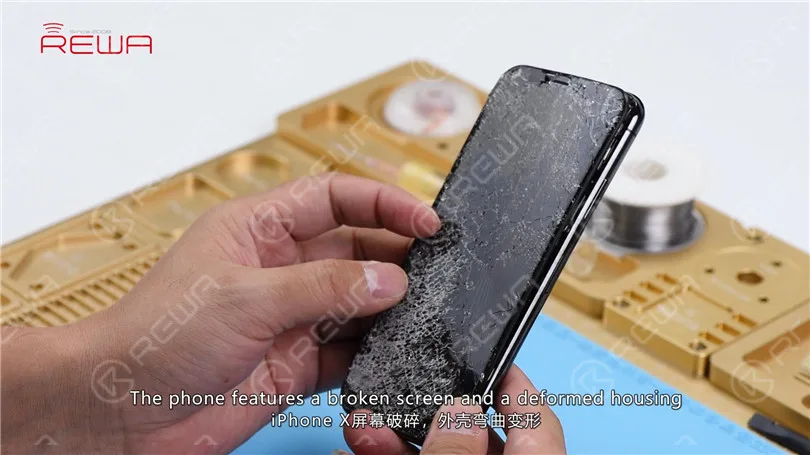 Reparatur des unteren Lautsprechers beim iPhone X