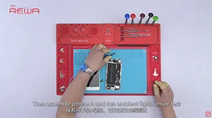 Sensor de luz de iPhone 8/X falló incluso con repuestos genuinos reparado por terceros