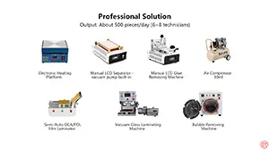 Professional Solution – REWA Mobile Phone Broken LCD Screen Refurbishing Solution V4.0