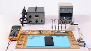 Reparación de la placa lógica del Samsung Galaxy S8 sin sonido del altavoz