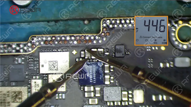 Riparare l'iPhone 11 Pro Max che non si accende con la termocamera a infrarossi LINCSEEK