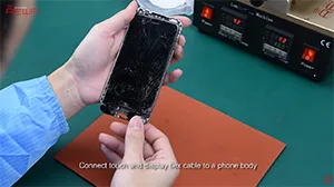 Solución principal - Solución V3.0 de reacondicionamiento de pantallas LCD rotas de teléfonos móviles