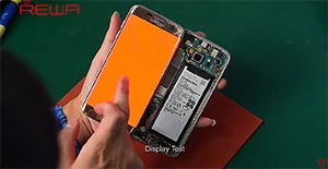 Reparación / Renovación de cristal de pantalla rota del Samsung S7 edge