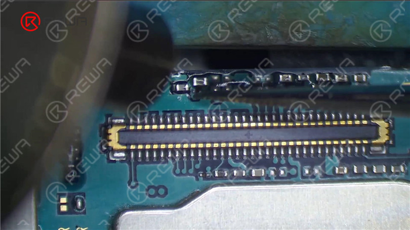 Soldar un nuevo inductor con pistola de aire caliente