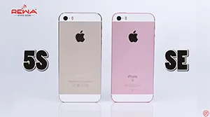 Comparaison des pièces détachées de l'iPhone SE VS 5S