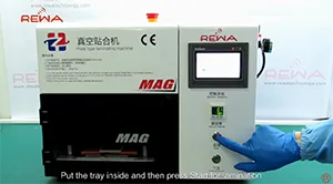 Machine 4 en 1 à plastifier et à enlever les bulles d'air des écrans LCD sous vide - Version 2.0