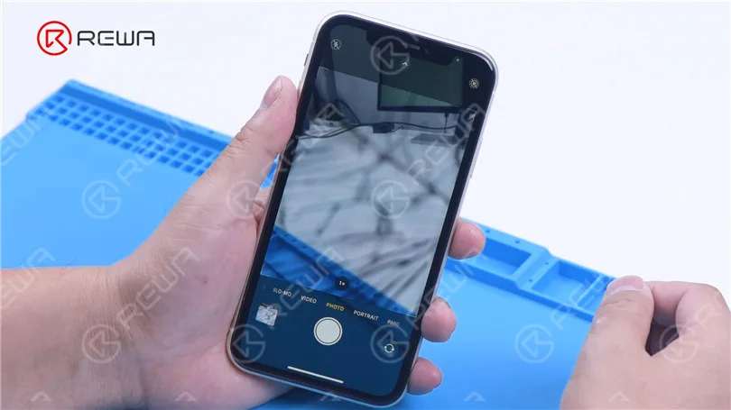 phone and try to repair the camera