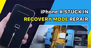 Déverrouiller les données de la carte NAND pour réparer la carte NAND - Réparer l'iPhone X bloqué en mode récupération