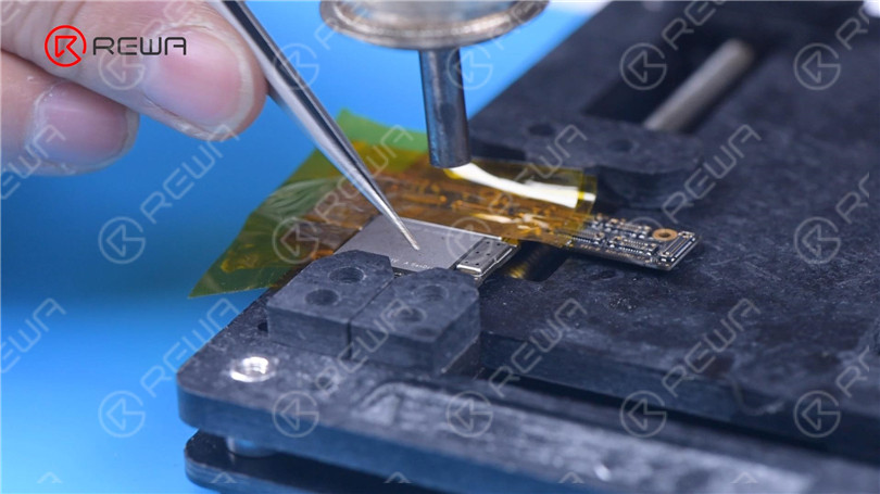 how to turn destroyed iphone xs max into brand new "iphone 13 pro max" solder the NAND