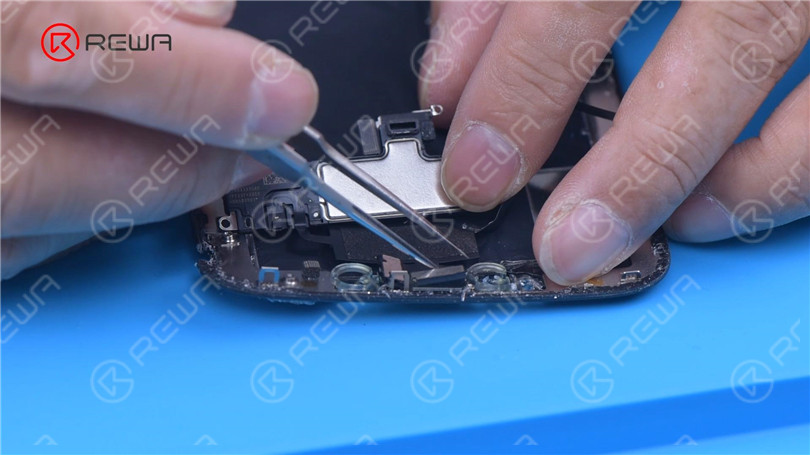 how to turn destroyed iphone xs max into brand new "iphone 13 pro max" dot projector module to a new flex cable