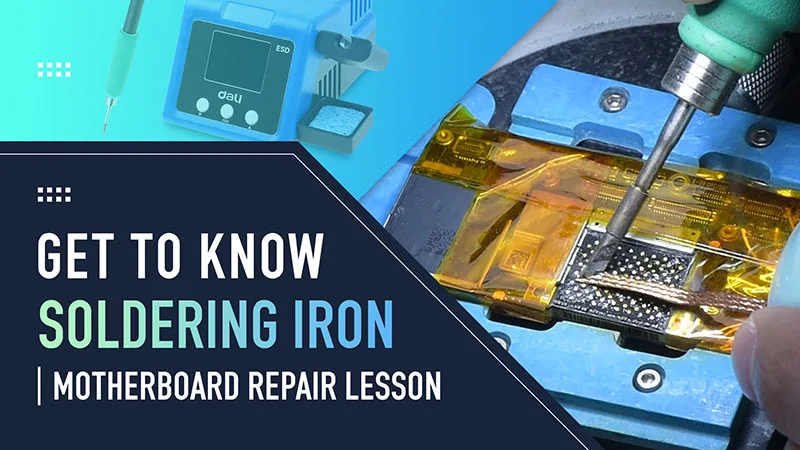 Mastering Soldering Iron Techniques for Effective Motherboard Repair