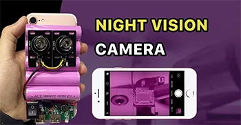 REWA iPhone DIY Cámara de visión nocturna y batería externa masiva