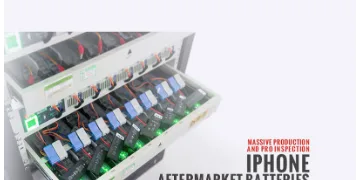 iPhone Aftermarket-Batterien: Massive Produktion und Profi-Inspektion
