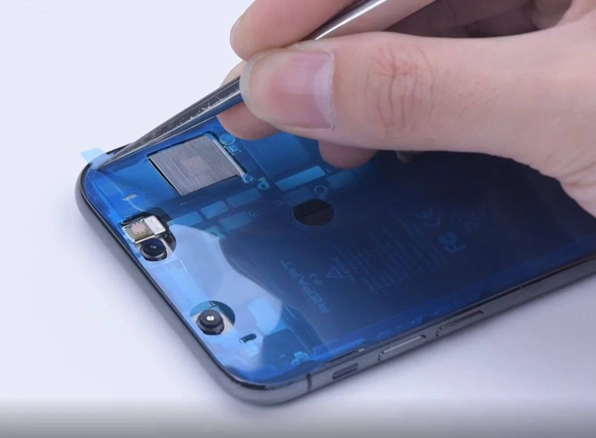remplacement de la batterie de l'iphone x - guide complet Adhésif étanche