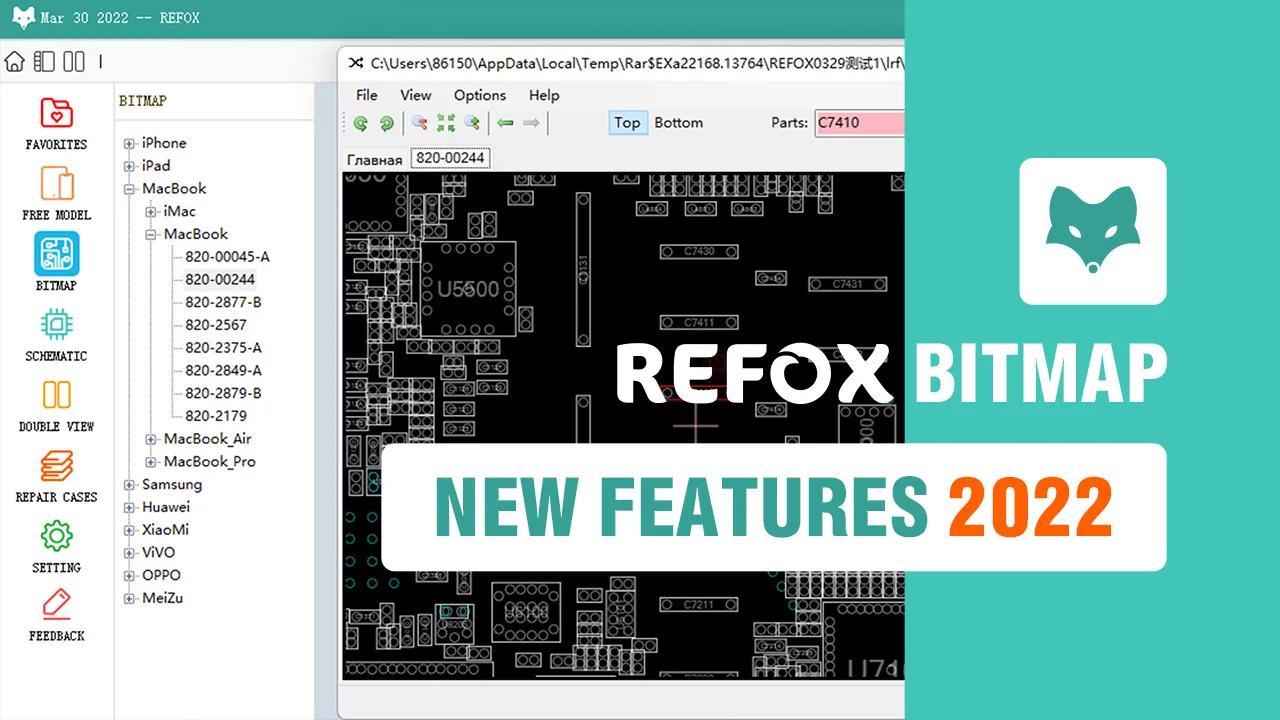 REFOX Bitmap - Asistente definitivo de reparación de placas base