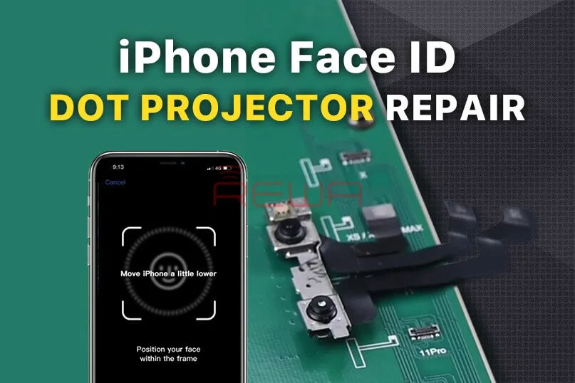 Troubleshooting iPhone XS Max Face ID Not Working – Dot Projector Repair