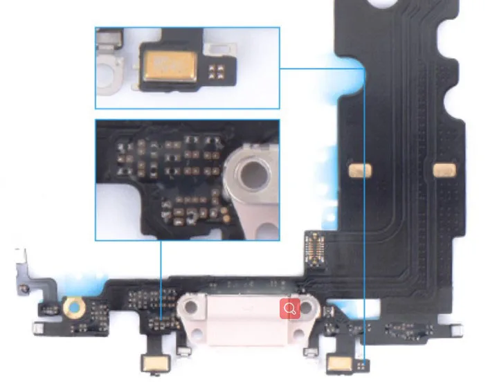 explore 4 different quality standard iphone charging port flex A+ Quality